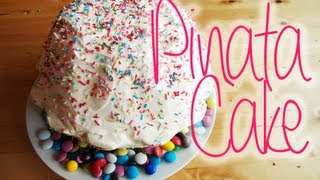 How To Make a Pinata Cake Full Recipe [upl. by Strephonn376]