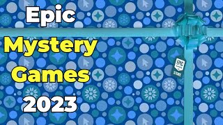 🔴 Epic Games Store Mystery Games 2023  Daily FREE Games again [upl. by Suolevram]