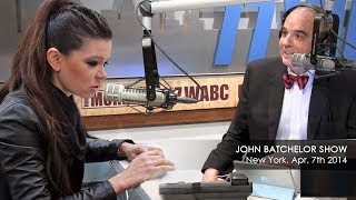 Ruslana at John Batchelor Show  News Talk Radio WABC New York April 7th [upl. by Marnie]