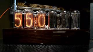 IN18 Nixie Tube Clock [upl. by Ateiram265]