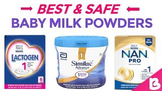 6 Best Baby Formula Milk in India with Price  Milk Powders For Infants you can Trust  Stage 1 [upl. by Ramyaj191]