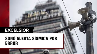 Sonó Alerta Sísmica por error descartaron sismo [upl. by Darby564]