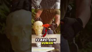 FLARE GUN VS HUMAN MRINDIANHACKER CrazyXYZ 😱 shorts [upl. by Flanna197]