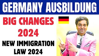 Germany Ausbildung Big Changes 2024  Germany Ausbildung New Immigration Law  Ausbildung Good News [upl. by Trebron]