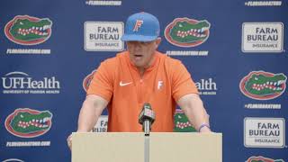 Florida Gators Baseball Coach Kevin OSullivan Postgame Conference  FSU LOSS [upl. by Wandy]