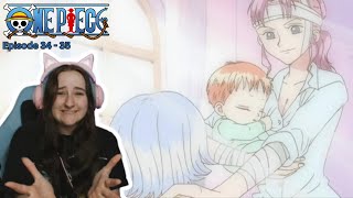 Meeting Bellemere  One Piece Episodes 3435 Reaction [upl. by Nedyaj]