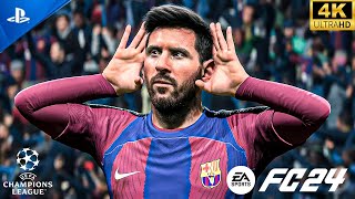 I Transferred Messi Into Barcelona  UEFA Champions League Final  Barcelona Vs Real Madrid CF [upl. by Sadiras]