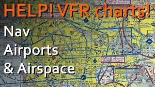 🔴 Lets learn about VFR charts airports navigation airspace and flight planning Flight sim only [upl. by Ainessej]