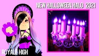 Royale High  NEW Halloween Halo 2021 [upl. by Ellenhoj]