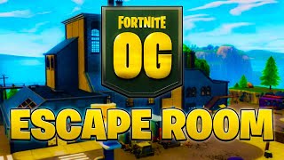 Fortnite  OG Escape Room😁 [upl. by Demetre]