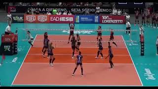 Brionne Butler  Osasco vs SESC RJ  Volleyball Highlights [upl. by Yatnwahs]