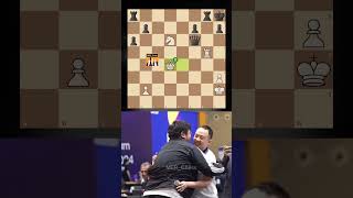 Brilliant Queen Sacrifice 💎👏 блестящая жертва shorts chess шахматы шортс [upl. by Drof327]