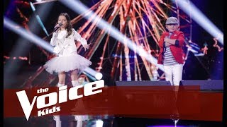 Margen amp Noa  The One That I Want  Netët Live  The Voice Kids Albania 2019 [upl. by Marguerite]