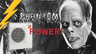 Mitsubishi Mini Split Is Phantom Power the reason my Electric Bill Is so High Part 1 [upl. by Avilo]