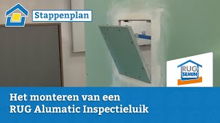 How to RUG Alumatic Inspectieluik monteren [upl. by Colyer943]