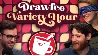 FANTASY Drawing Challenges  Drawfee Variety Hour [upl. by Ahsirahc89]