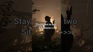 stay silent in two situations aesthetic shortfeed trendingshorts fypシ゚ [upl. by Giuditta382]