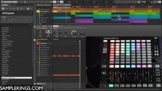 Maschine Jam DVDs Lesson 4Scene Solo Mute [upl. by Esimaj]