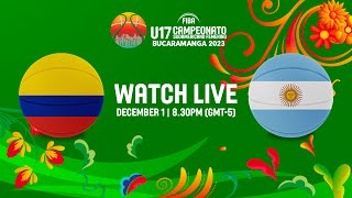 SEMIFINALS Colombia v Argentina  Full Basketball Game  South American U17 Womens Champ 2023 [upl. by Nelleoj133]