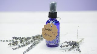 Sleepy Lavender Pillow Spray  Glow [upl. by Aldas]