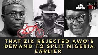 The Great Nigerian Betrayal Awolowo vs Azikiwe [upl. by Nottus]