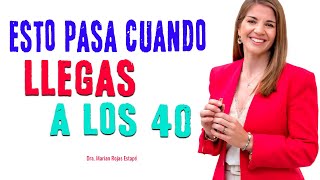 Marian Rojas Estape “ESTO ES LO QUE PASA CUANDO LLEGAS Y SOBREPASAS LOS 40 AÑOS” [upl. by Katya]