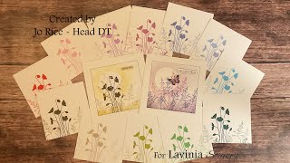 New Versafine Clair ink pads by Jo Rice laviniastamps inkpads cardmaking [upl. by Iraam]