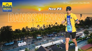 New PB ที่ Bangsaen42  กับมาราธอนครั้งที่ 7 ในชีวิต bs42 bangsaen2024 chonburi [upl. by Esbenshade]