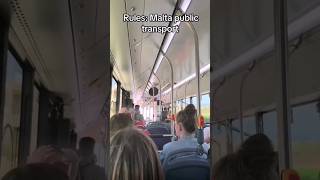 🔥Things To Know About Malta Public Transport [upl. by Evania474]