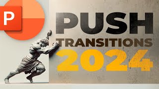 5 Best PowerPoint Push Transitions [upl. by Ennairol111]