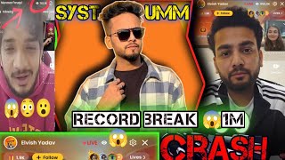 Elvish Yadav ELOELO Live🔕  Live Crash 😱Elvish Yadav ElvishYadavVlogs [upl. by Asilem]