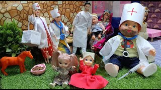 Barbie Doll All Day Routine In Indian VillageFatima Ki Kahani Part 47Barbie Doll Bedtime Story [upl. by Elok]