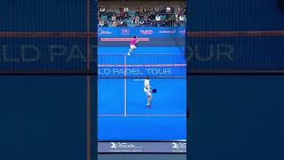 What EVEN IS THAT point 😱😱  Padel Highlights bestofpadel [upl. by Hardman]