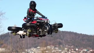 Lazareth LMV 496  Episode 2  quotLa Moto Volantequot  Flying Bike [upl. by Garneau888]