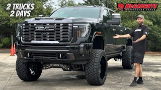 Two Denali Ultimate HD Trucks Two Lift Kits The Ultimate McGaughys Transformation [upl. by Ajnos732]