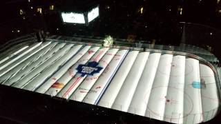 On Ice Projection Leafs vs Hurricanes [upl. by Attelocin603]