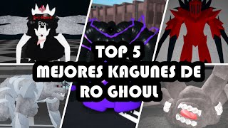 top 5 mejores kagunes de roghoul 2021 [upl. by Arel]