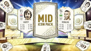 20 x GUARANTEED MID ICON PACKS FIFA 20 Ultimate Team [upl. by Miguela546]