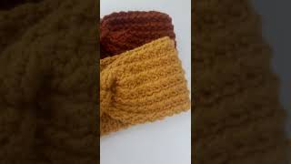 TURBANTE TEJIDO  TUTORIAL EN MI CANAL DE YOUTUBE  DIADEMA CROCHET crochet turbante stich [upl. by Sashenka]