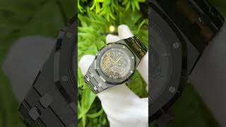 Audemars Piguet Openworked black ceramic 15416CE audemarspiguet watchesandwonders luxury [upl. by Skill]