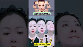 03 Steps To Full Face Lifting  Facial Yoga 😱 yoga wrinkles antiaging facialyoga shorts face [upl. by Yadrahs]