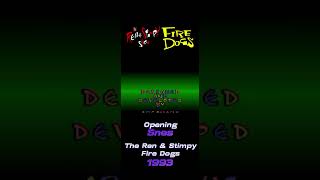 The Ren amp Stimpy Fire Dogs Opening Snes snes videogames retrogames therenandstimpyshow intro [upl. by Esilehc]