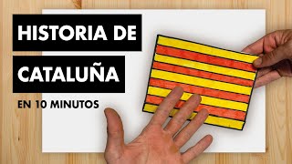 HISTORIA DE CATALUÑA EN 10 MINUTOS [upl. by Shinberg781]