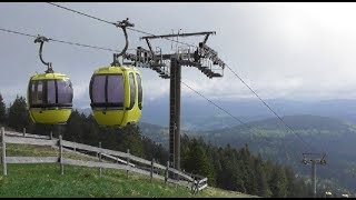 Die Belchenseilbahn in Aitern 8MGD  Leitner am 26042018 [upl. by Robbyn]