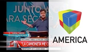 Habla la periodista a la que chocó el ex secretario Carlos Zannini [upl. by Eward]