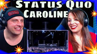 REACTION To Status Quo  Caroline  Download Donington Park 146 2014 [upl. by Alliuqahs906]