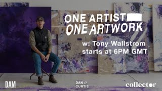 One Artist ▇▇ One Artwork  Episode 01 w Tony Wallstrom [upl. by Palma98]