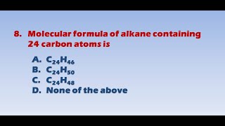 MCQ of introduction to organic chemistry part 2 [upl. by Eyllom883]