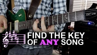 Find the Key of Any Song [upl. by Iruahs]