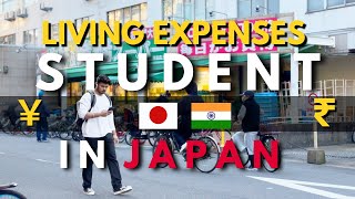 Living Expenses of a Student In Japan [upl. by Ridglee]